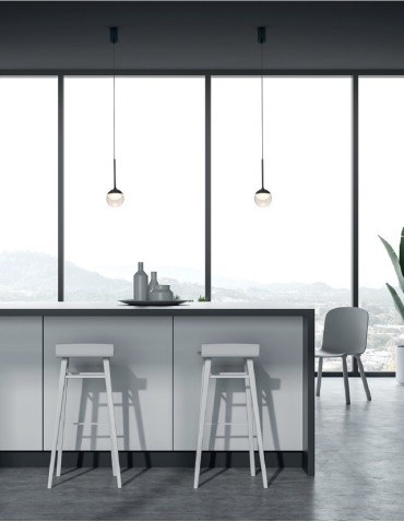 Maxlight Lampa Wisząca Zoom Czarna 6W LED P0416 - produkt 2