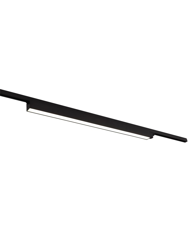 Lamps for 3-phase busbars - Maxlight Linear Track Black 36W 4000K S0008 Busbar Lamp. - product kolory-swiatla.pl 1