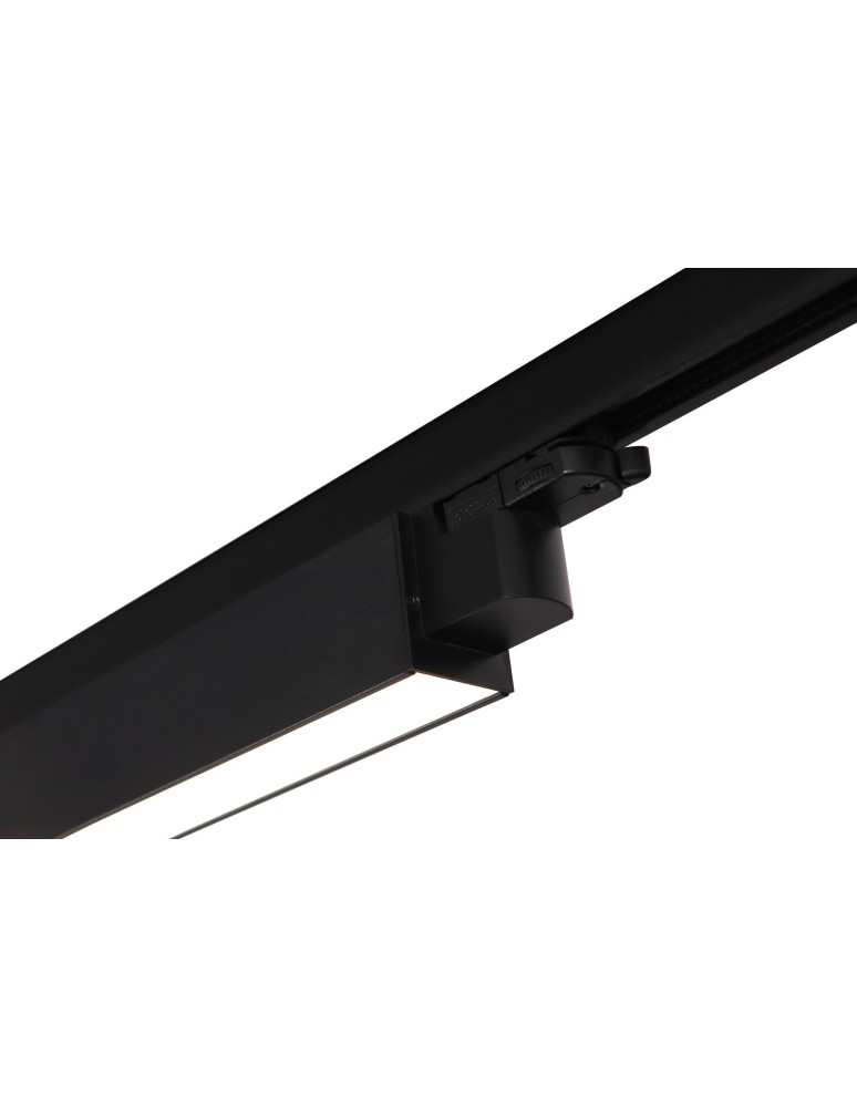 Lamps for 3-phase busbars - Maxlight Linear Track Black 36W 4000K S0008 Busbar Lamp. - product kolory-swiatla.pl 2