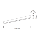 Ceiling lamps - Shilo NUMATA LED 16W 2800lm white surface-mounted 1963 - product 2