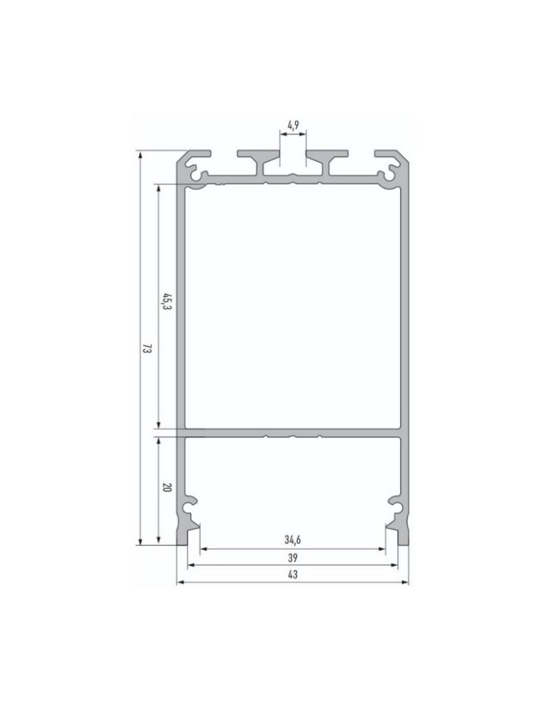 Ceiling lamps - Shilo NUMATA LED 16W 2800lm white surface-mounted 1963 - product kolory-swiatla.pl 3