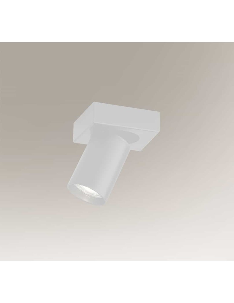 Ceiling spotlights - Shilo TARUMI 1xGU10 white spotlight 7971 - product kolory-swiatla.pl 1
