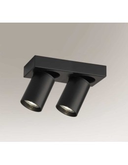 Shilo TARUMI 2xGU10 czarny reflektor 7972