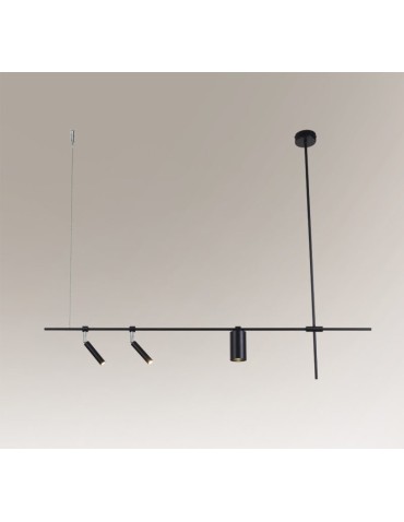 Shilo NAMASU 2xG9 1xGU10 black pendant 7862