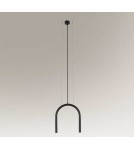 Double pendant lamps - Shilo SUKOMO 2xG9 black pendant 7858 - product 1