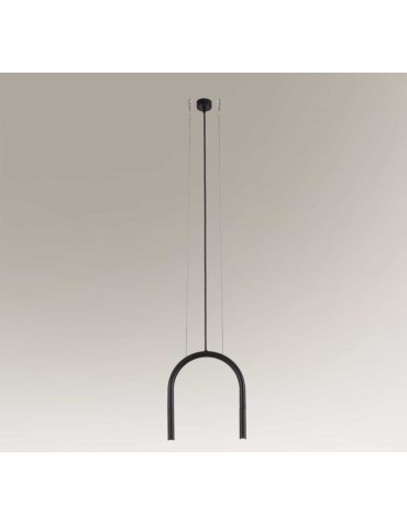 Shilo SUKOMO 2xG9 black pendant 7858