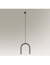Shilo SUKOMO 2xG9 black pendant 7858