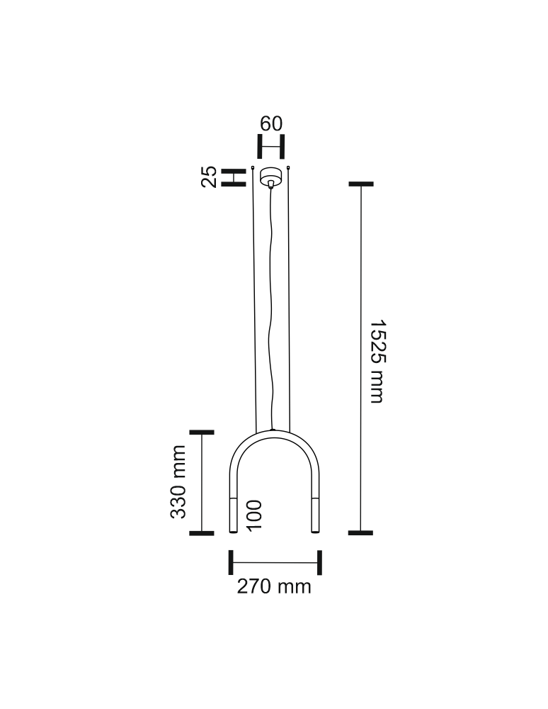 Double pendant lamps - Shilo SUKOMO 2xG9 black pendant 7858 - product kolory-swiatla.pl 2