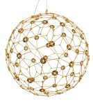 Designer pendant lamps - Luces Exclusivas ALTA LED Pendant 21.6W 2520lm 3000K gold LE41321 - product 2