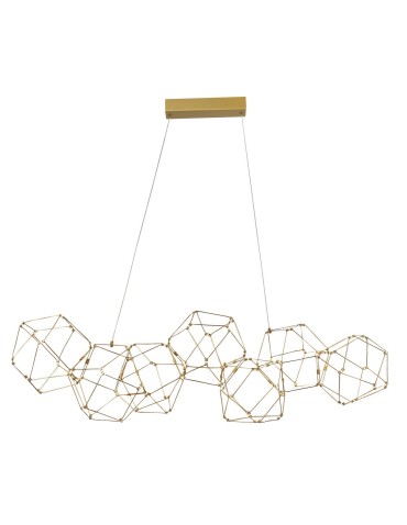 Luces Exclusivas ASIS Pendant LED 34W 2352lm 3000K gold LE41325