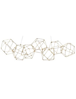Luces Exclusivas ASIS Pendant LED 34W 2352lm 3000K gold LE41325 - product 2