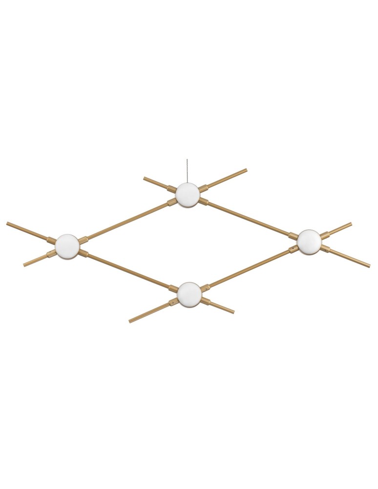 Designer pendant lamps - Luces Exclusivas AZUL LED Pendant 9.6W 672lm 3000K gold LE41329 - product kolory-swiatla.pl 2