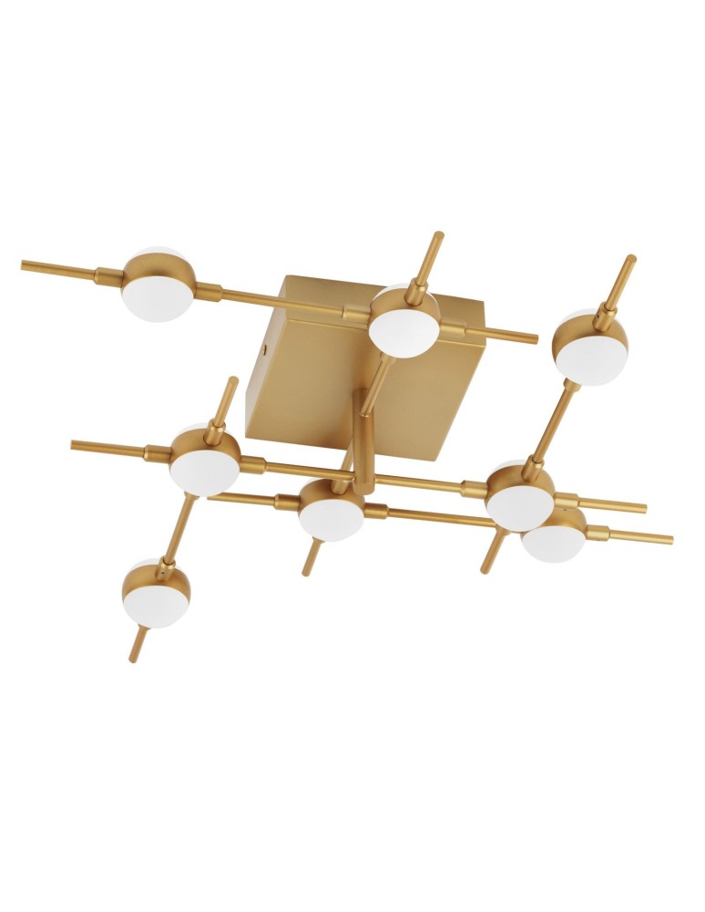 Designer ceiling lamps - Luces Exclusivas AZUL LED ceiling 19W 1344lm 3000K gold LE41335. - product kolory-swiatla.pl 1