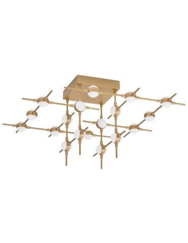 Luces Exclusivas AZUL LED Ceiling 43W 3024lm 3000K gold LE41336.