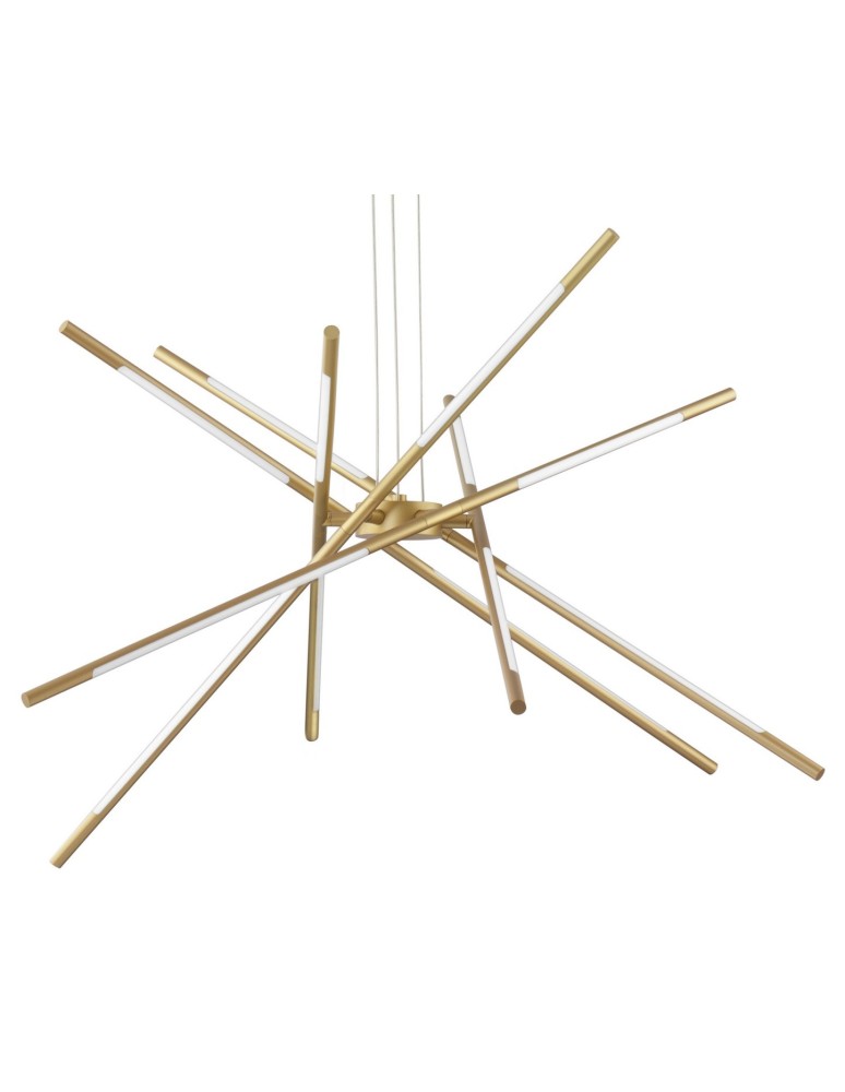 Designer pendant lamps - Luces Exclusivas BELL Pendant LED 56W 4200lm 3000K gold LE41337 - product kolory-swiatla.pl 2