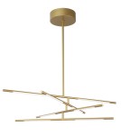Designer pendant lamps - Luces Exclusivas BELL Pendant LED 40W 2800lm 3000K gold LE41341 - product 1
