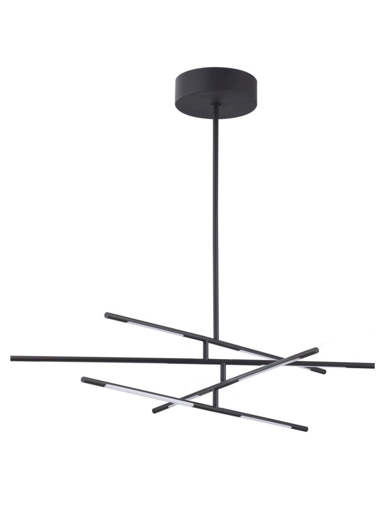 Designer pendant lamps - Luces Exclusivas BELL Pendant LED 40W 2800lm 3000K black LE41346 - product kolory-swiatla.pl 1