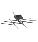 Designer ceiling lamps - Luces Exclusivas BELL LED ceiling 48W 3360lm 3000K black LE41348. - product 1