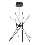 Designer pendant lamps - Luces Exclusivas BELL Pendant LED 56W 4200lm 3000K black LE41350 - product 1