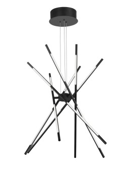 Luces Exclusivas BELL Pendant LED 56W 4200lm 3000K black LE41350