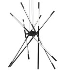 Designer pendant lamps - Luces Exclusivas BELL Pendant LED 56W 4200lm 3000K black LE41350 - product 2