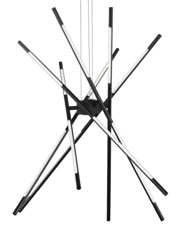 Luces Exclusivas BELL Pendant LED 56W 4200lm 3000K black LE41350 - product 2