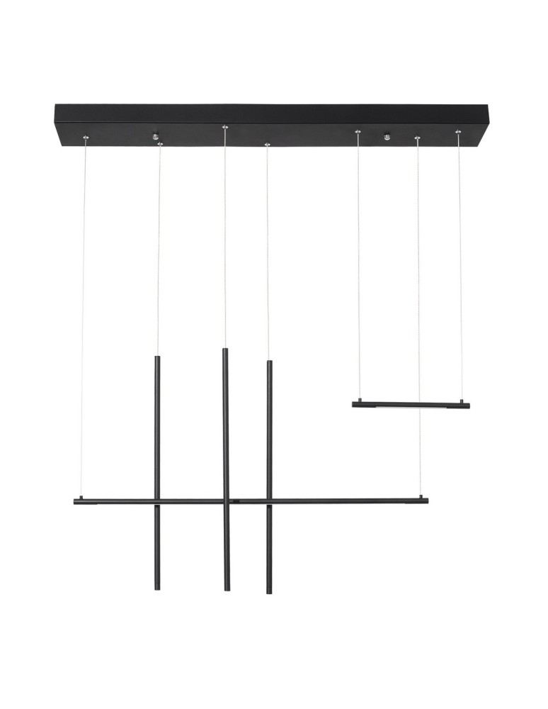 Designer pendant lamps - Luces Exclusivas BUGA Pendant LED 35W 2450lm 3000K black LE41353. - product kolory-swiatla.pl 1