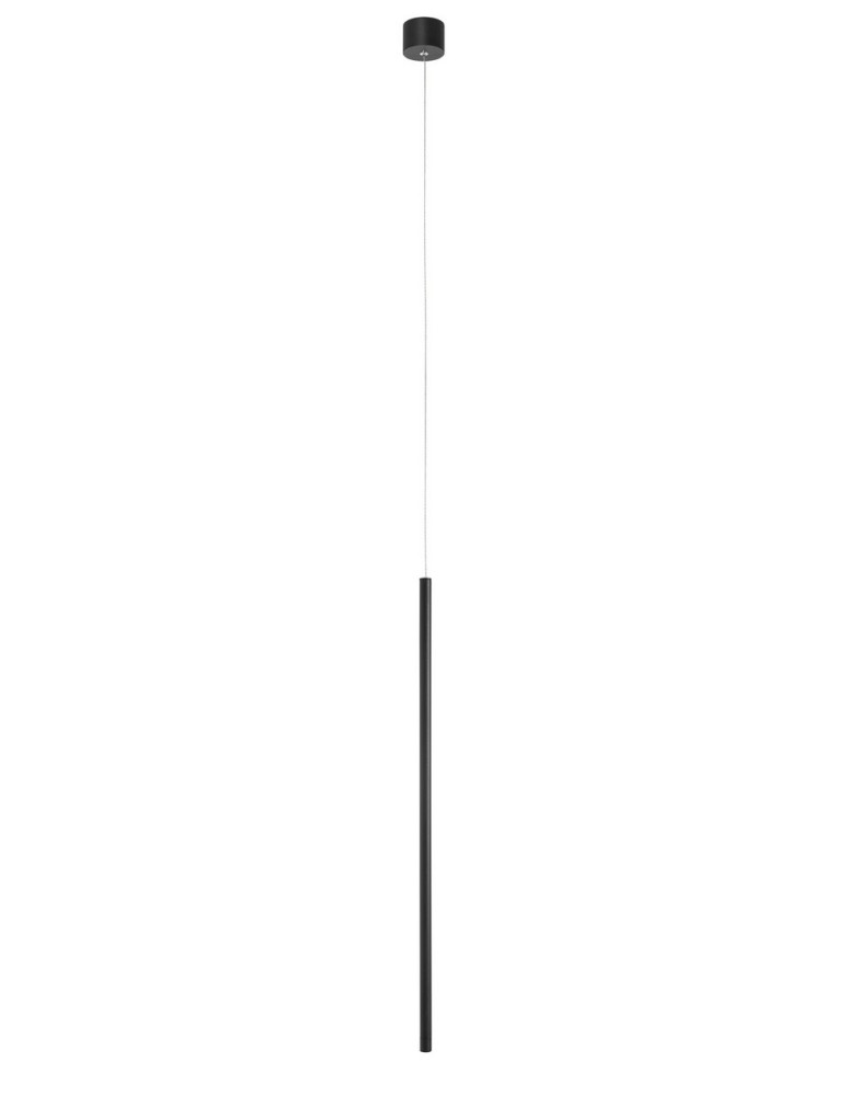 Pendant tube lamps - Luces Exclusivas BUGA Pendant LED 5W 350lm 3000K black LE41355. - product kolory-swiatla.pl 1
