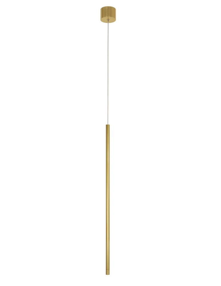 Pendant tube lamps - Luces Exclusivas BUGA Pendant LED 5W 350lm 3000K gold LE41357 - product kolory-swiatla.pl 1