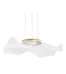 LED pendant lamps - Luces Exclusivas CALI Pendant LED 30W 2046lm 3000K gold LE41368 - product 2