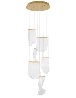 Luces Exclusivas CALI Wisząca LED 39W 2470lm 3000K złoty LE41371