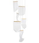 LED pendant lamps - Luces Exclusivas CALI Pendant LED 39W 2470lm 3000K gold LE41371 - product 2