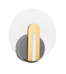 Designer wall lamps - Luces Exclusivas CEJA Wall LED 7W 596lm 3000K black/gold LE41374 - product 1