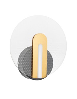 Luces Exclusivas CEJA Ścienna LED 7W 596lm 3000K czarny/złoty LE41374