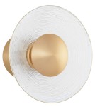 Designer wall lamps - Luces Exclusivas CORO LED wall lamp 8W 536lm 3000K gold brass LE41380 - product 1