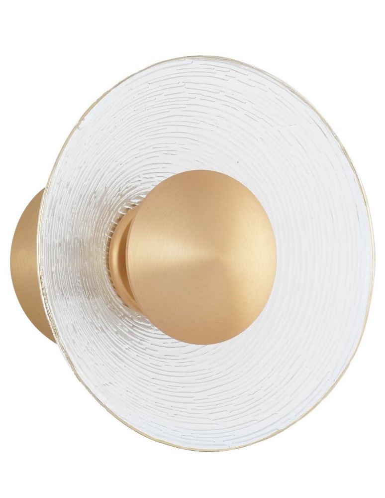 Designer wall lamps - Luces Exclusivas CORO LED wall lamp 8W 536lm 3000K gold brass LE41380 - product kolory-swiatla.pl 1