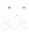 Luces Exclusivas DEAN Pendant LED 57W 3189lm 3000K Dimmable Gold LE41385