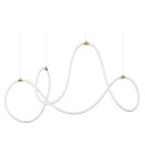 Designer pendant lamps - Luces Exclusivas DEAN Pendant LED 57W 3189lm 3000K Dimmable Gold LE41385 - product 2