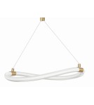 Designer pendant lamps - Luces Exclusivas DEAN Pendant LED 15W 1160lm 3000K gold LE41387 - product 2