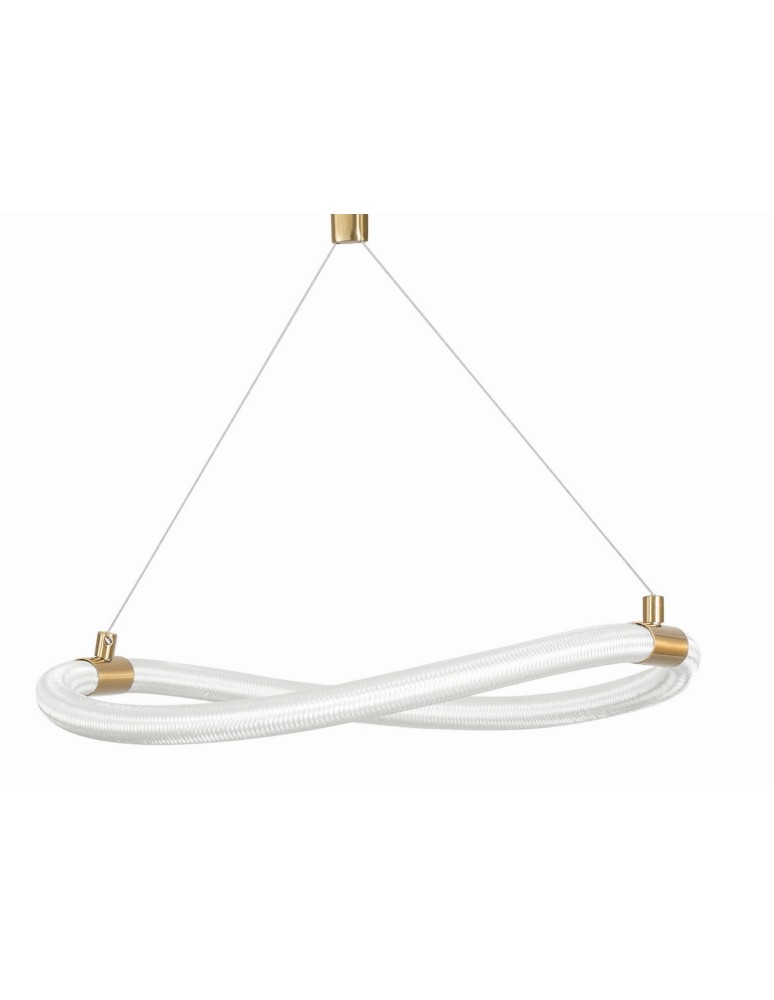 Designer pendant lamps - Luces Exclusivas DEAN Pendant LED 15W 1160lm 3000K gold LE41387 - product kolory-swiatla.pl 2