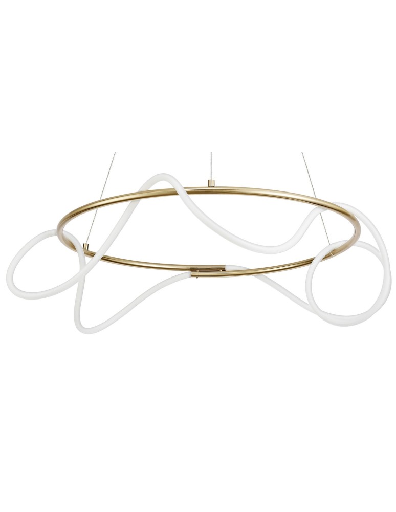 Designer pendant lamps - Luces Exclusivas FIJO Pendant LED 43W 4581lm 3000K Dimmable Gold LE41389 - product kolory-swiatla.pl 2