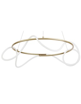 Luces Exclusivas FIJO Wisząca LED 43W 4581lm 3000K Ściemnialna złoty LE41389 - produkt 2