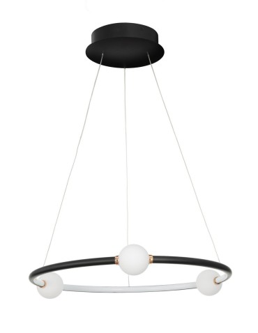 Luces Exclusivas FRIA Pendant LED 36W 2036lm 3000K Dimmable black LE41392.