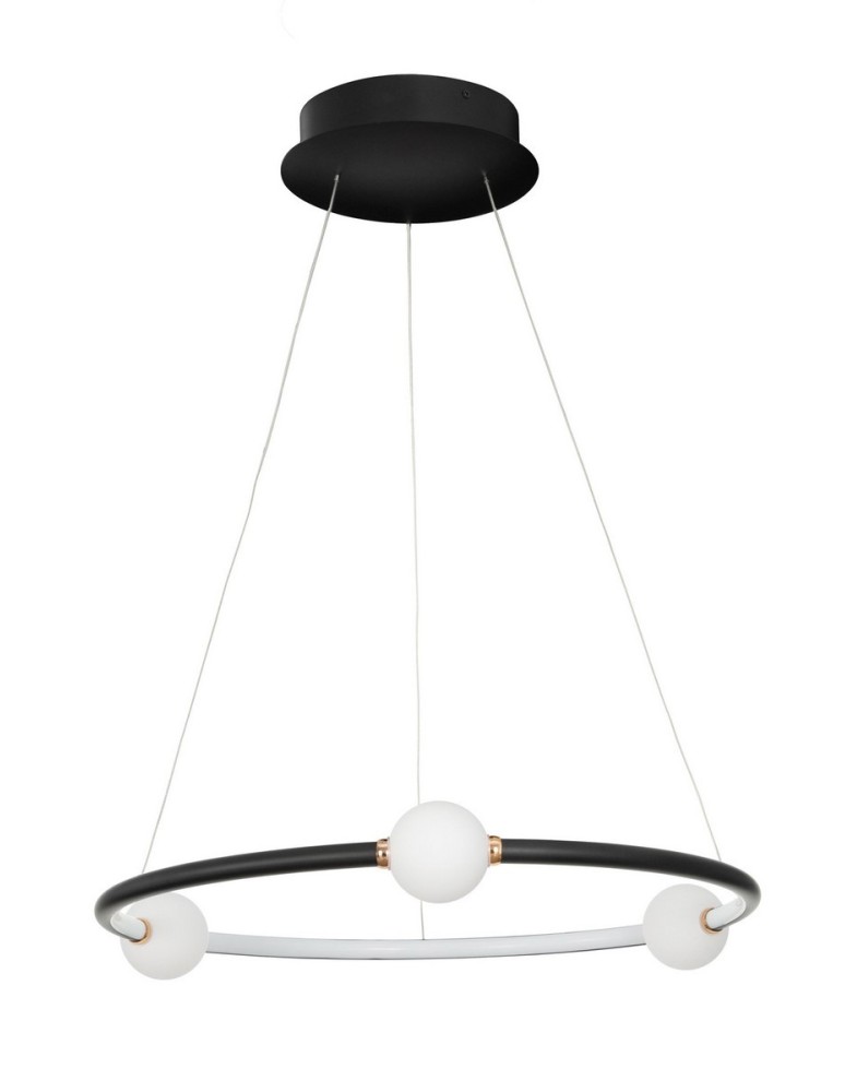 Designer pendant lamps - Luces Exclusivas FRIA Pendant LED 36W 2036lm 3000K Dimmable black LE41392. - product kolory-swiatla.pl 1