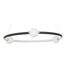 Designer pendant lamps - Luces Exclusivas FRIA Pendant LED 36W 2036lm 3000K Dimmable black LE41392. - product 3