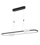 Designer pendant lamps - Luces Exclusivas FRIA Pendant LED 44.2W 2660lm 3000K Dimmable Black LE41393 - product 1