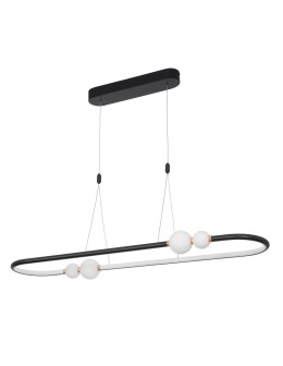 Luces Exclusivas FRIA Pendant LED 44.2W 2660lm 3000K Dimmable Black LE41393
