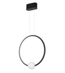 Designer pendant lamps - Luces Exclusivas FRIA Pendant LED 25.6W 1370lm 3000K Dimmable Black LE41394 - product 1