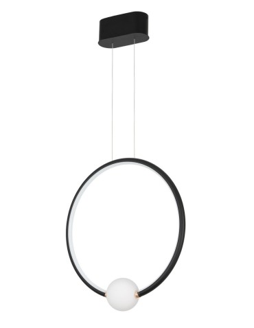 Luces Exclusivas FRIA Pendant LED 25.6W 1370lm 3000K Dimmable Black LE41394