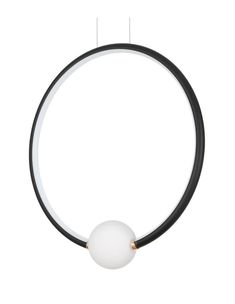 Designer pendant lamps - Luces Exclusivas FRIA Pendant LED 25.6W 1370lm 3000K Dimmable Black LE41394 - product kolory-swiatla.pl 3